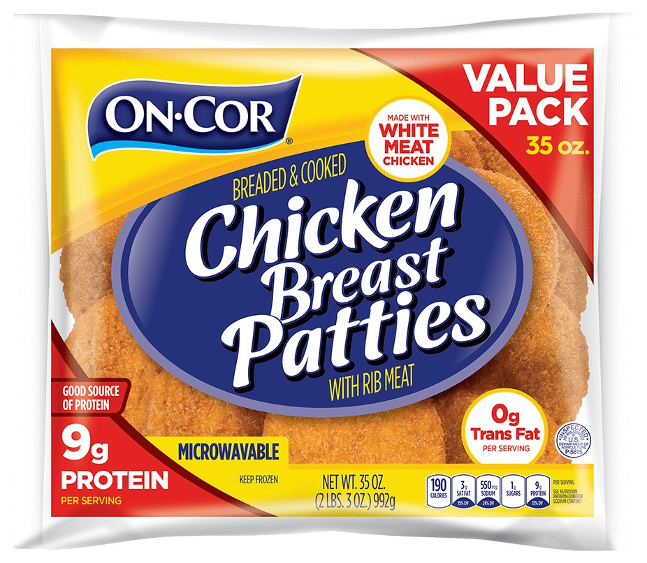 【PATTY】8点 On-Cor Chicken Patties